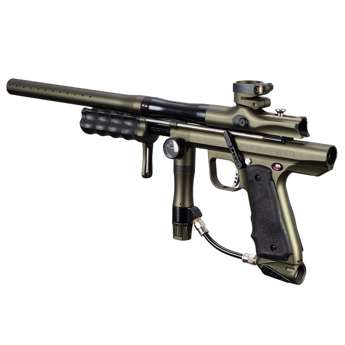 Empire Sniper Pump Paintball Gun Marker Dust Olive Polished Black w ...